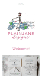 Mobile Screenshot of plainjanedesigns.com